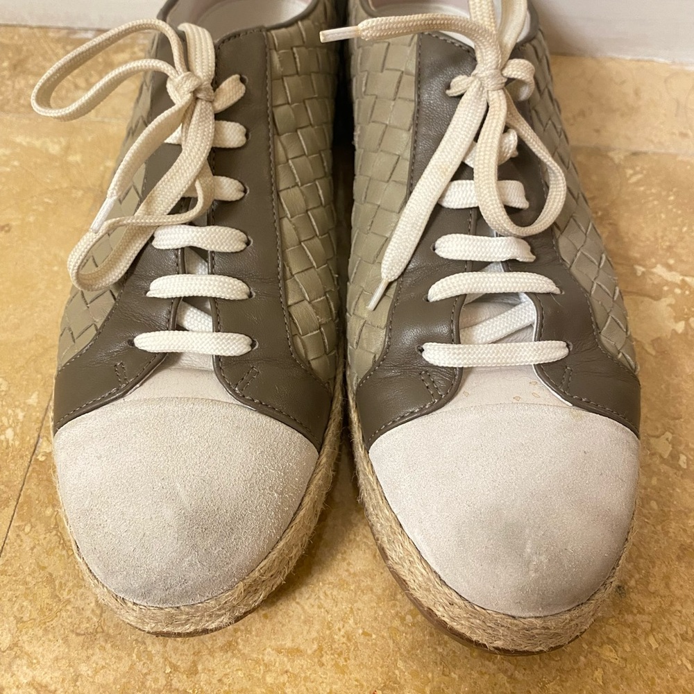 WORN BOTTEGA VENETA SNEAKERS SIZE 40